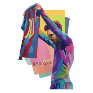 Messi - 500 goles